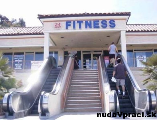 Fitness centrum nieje pre lenivých