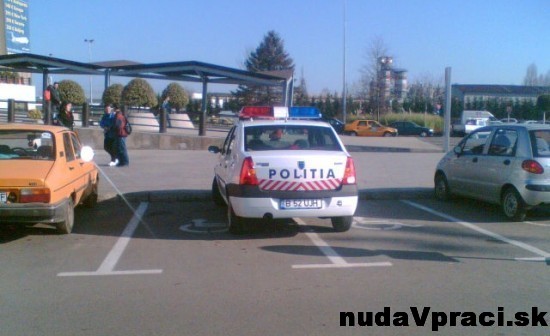Keď parkuje velitel