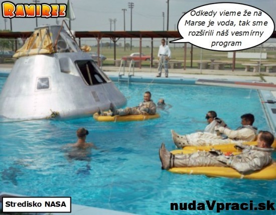 NASA na nič nezabúda
