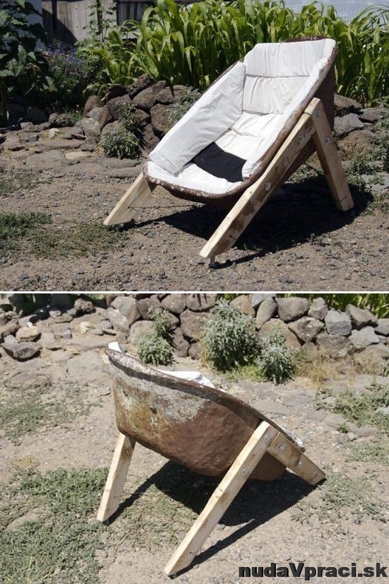 Super záhradná stolička