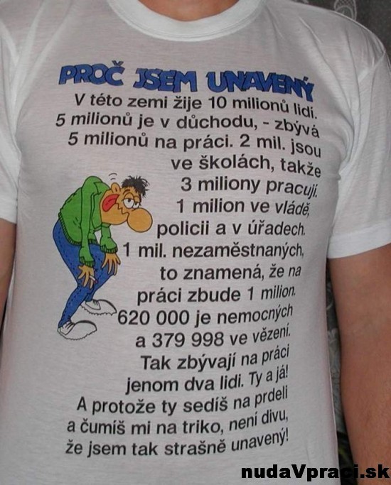 Prečo som unavený