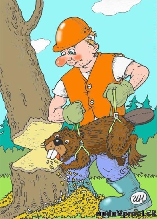 Ekologický drevorubač