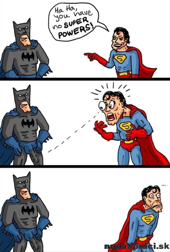 Batman je muž
