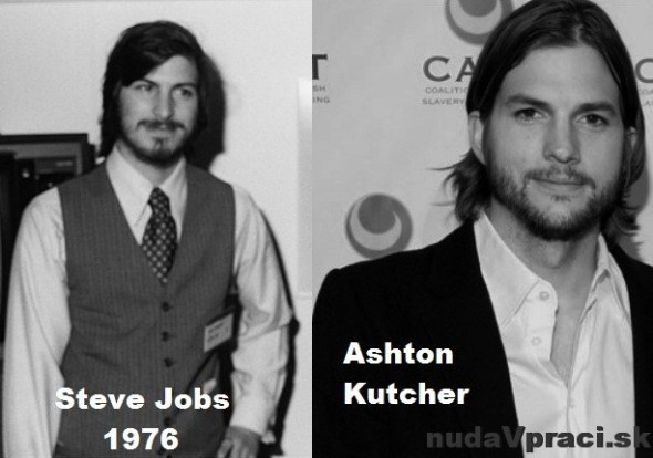 Ashton Kutcher musí byť synom Steva Jobsa