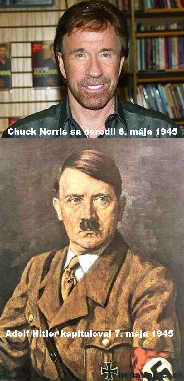 Keď sa narodil Chuck Norris