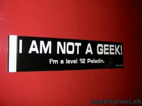 Nie som geek