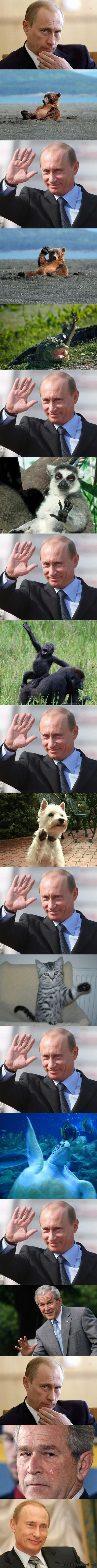 Priateľský Putin