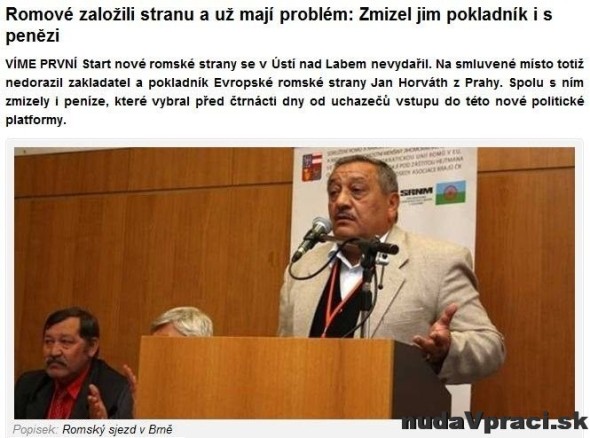 Nová česká rómska politická strana