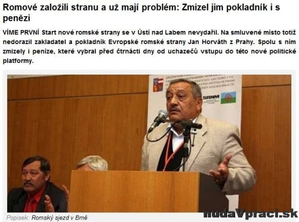 Nová česká rómska politická strana