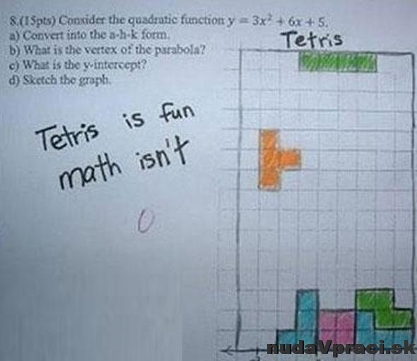 Tetris je zábava