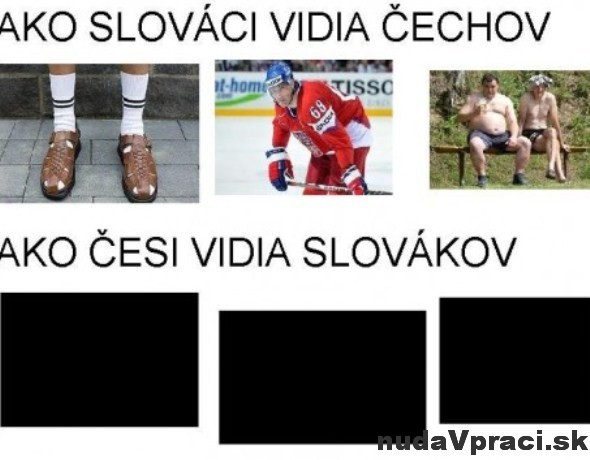 Ako sa vidia Slováci a Česi