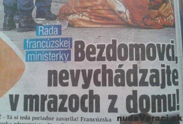 Rada francúzskej ministerky