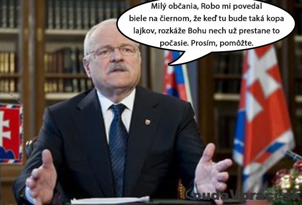 Výzva prezidenta Ivana Gašparoviča