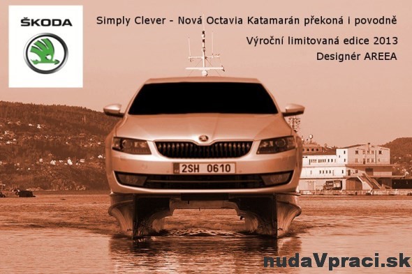 Nová Škoda Octavia verzia povodne 2013