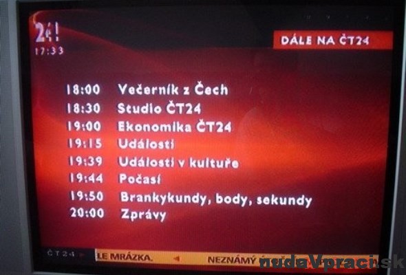 Nový erotický program televízie ČT24