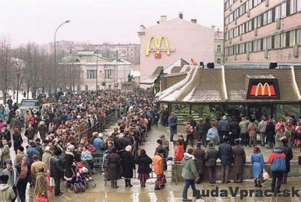 Výpredaj v McDonalds