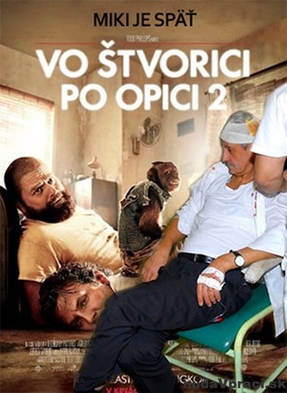 Miki vo štvorici po opici