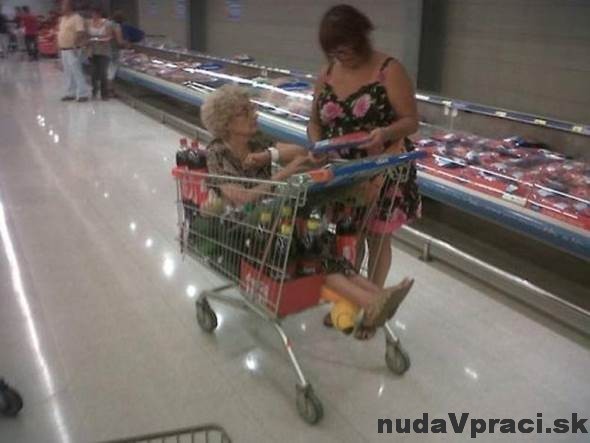 Babičky na nákupe