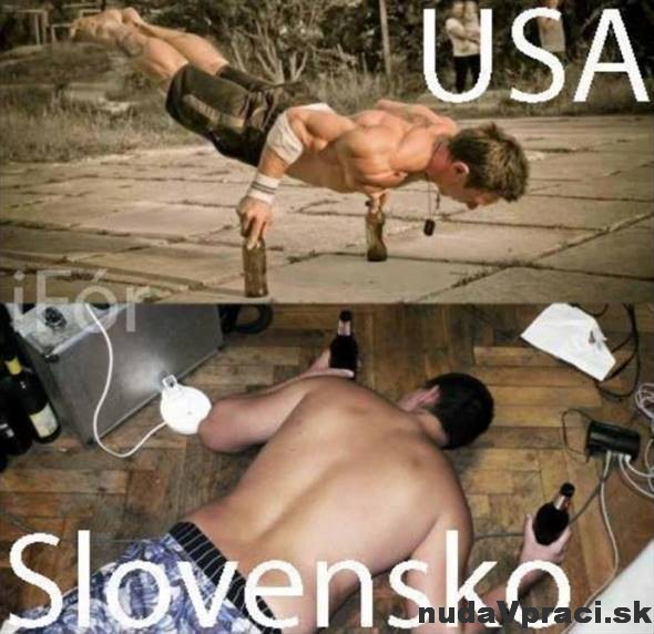 USA vs Slovensko