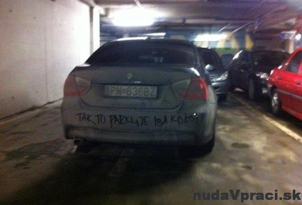 Radšej neparkujte ako idioti