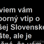 Výborný vtip o Slovenskej pošte
