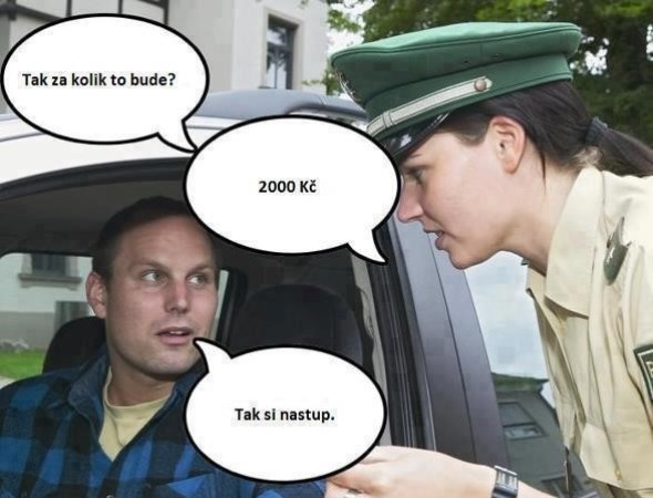 Policajtka a za koľko to bude