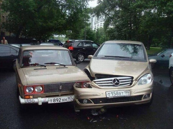 Ruské vs. nemecké auto