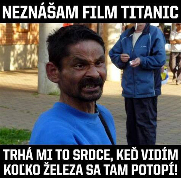Neznášam film Titanic