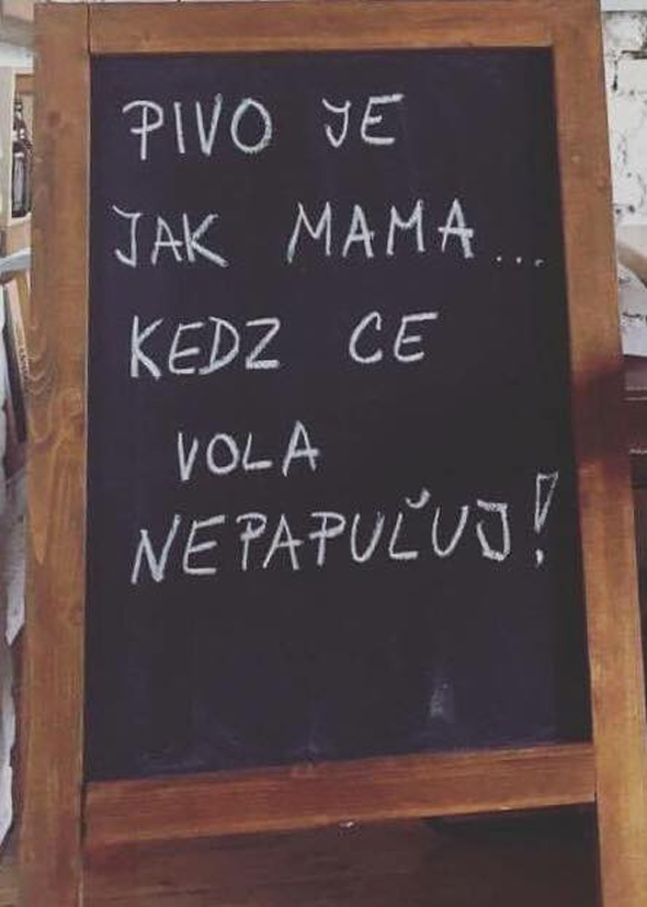 Pivo je ako mama