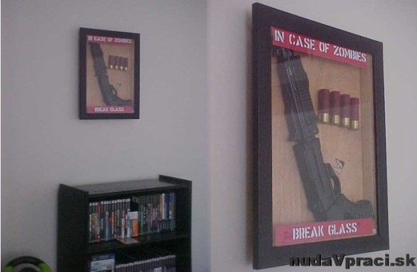 In case of zombies break glass