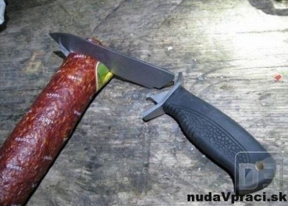 Ruská klobása vs. Čínsky nôž