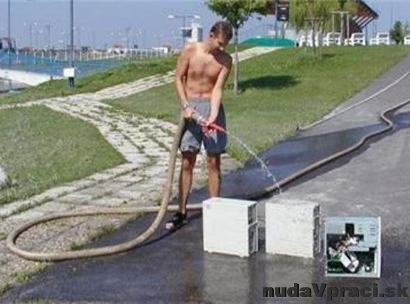 Ako umyť počítač