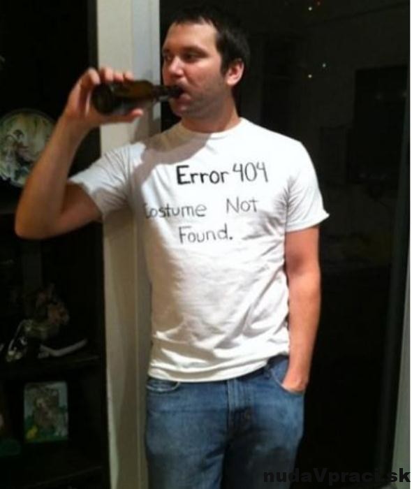 Kostým na poslednú chvíľu