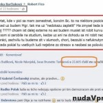 Otázka na premiéra Róberta Fica