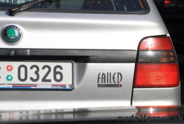 Škoda Felícia Failed