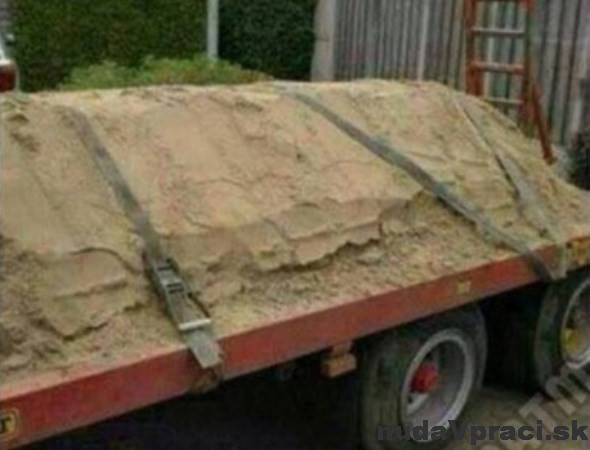 Ako neprepravovať piesok