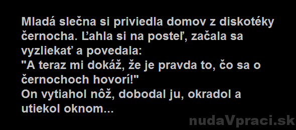 Mladá slečna a černoch