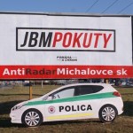 Originálny billboard v Michalovciach